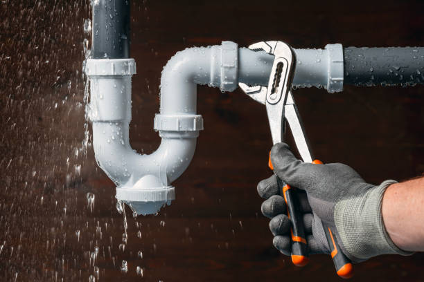 Professional Drain Cleaning technician working in Hiram, OH